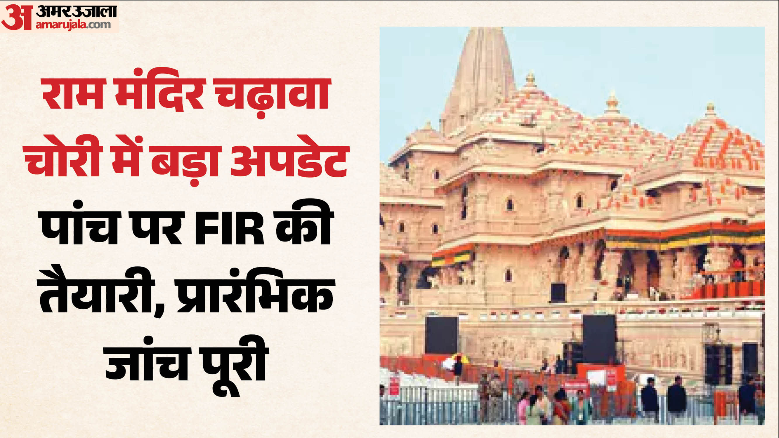 अयोध्या का राम मंदिर।