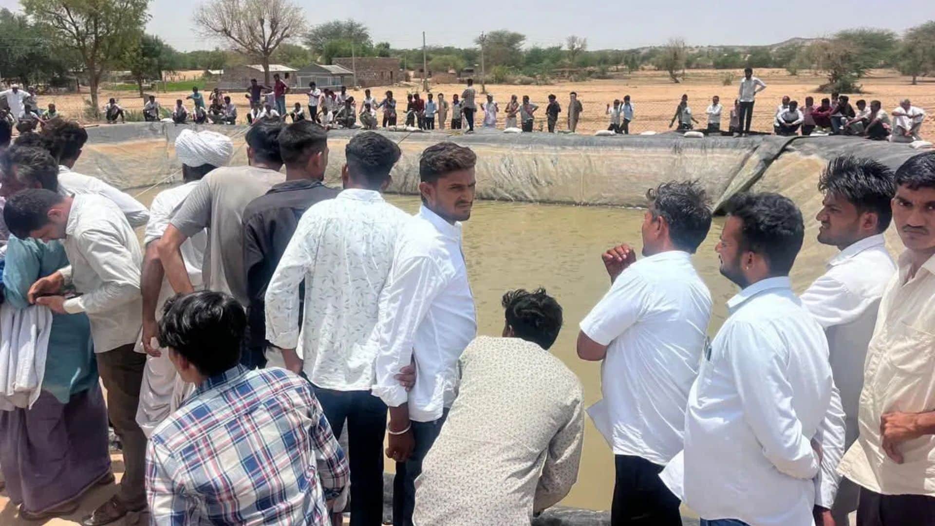 डिग्गी में डूबने से मां-बेटे की मौत