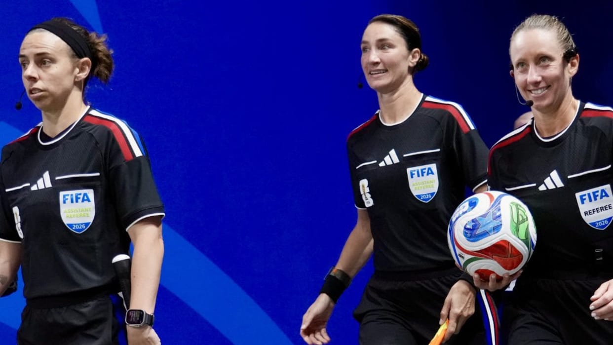 Tori Penso, Brooke Mayo and Kathryn Nesbitt breaking barriers at FIFA World Cup 2026 as women officiating crew