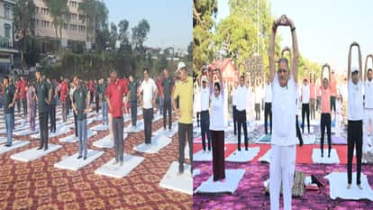 Yoga Day 2026: Thousands practiced yoga in Himachal; a state-level event was held in Hamirpur