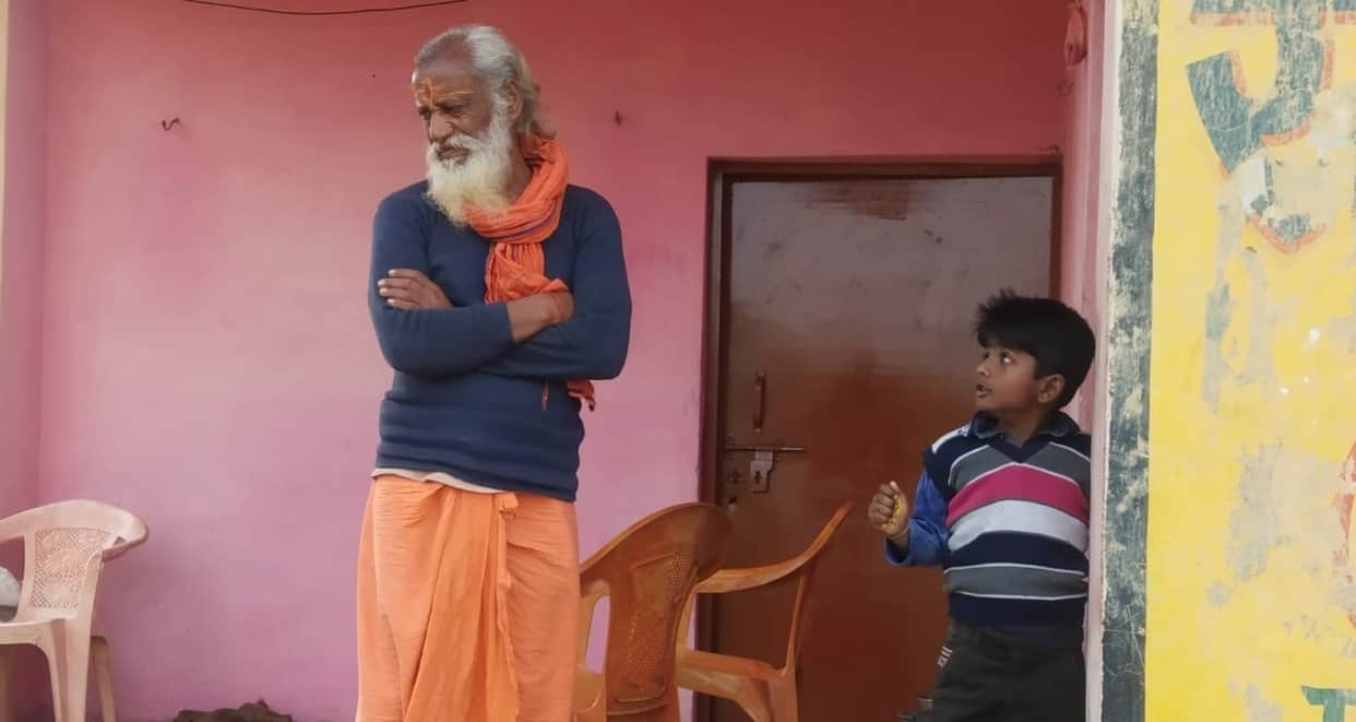 Banda  Brutal killing of temple priest he was struck repeatedly on the head with a staff