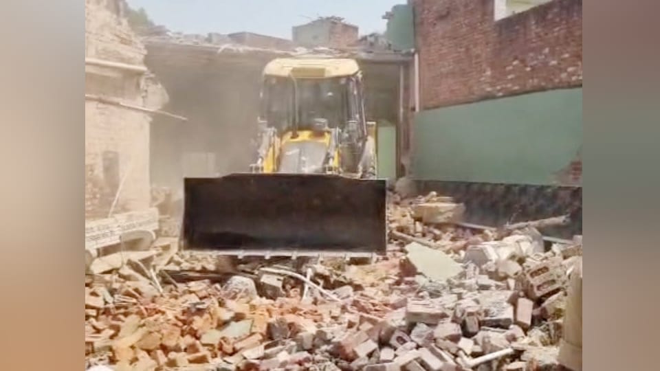 Baghpat: Bulldozer razes 70-year-old mosque; action taken following Gulshar's complaint