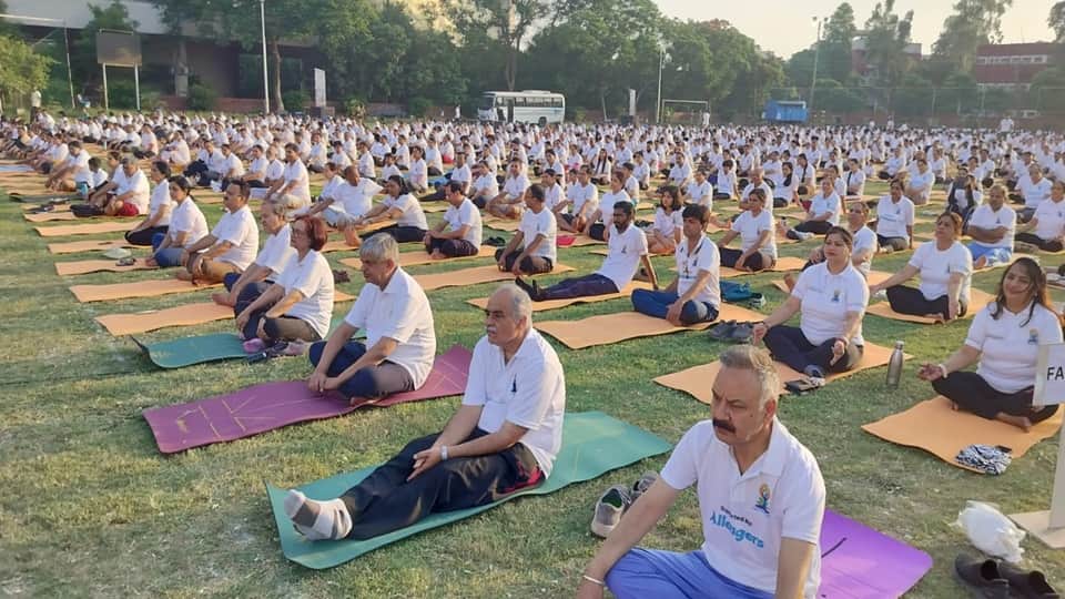 International Yoga Day in Chandigarh