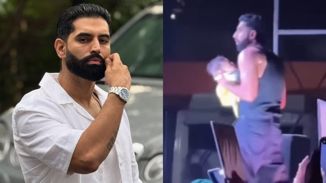 Parmish Verma Concert Incident Punjabi singer Notice A Baby Crying In Crowd Video ViralParmish Verma, Parmish