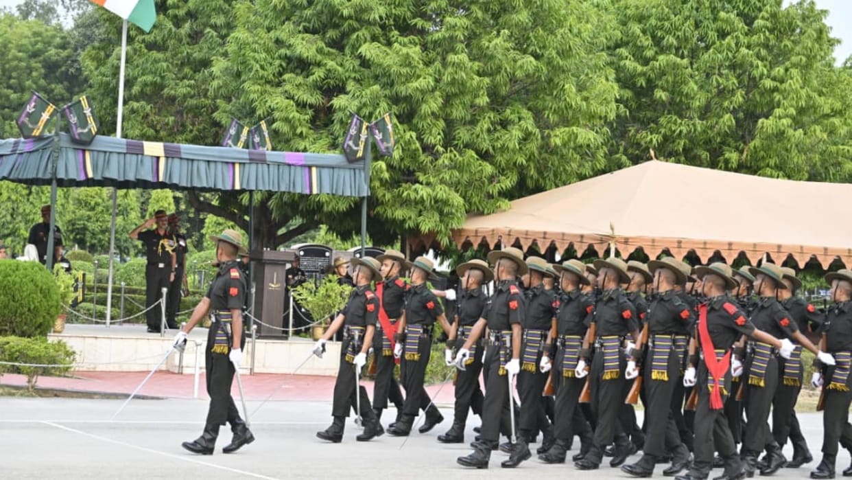 Varanasi News 135 Agniveers equipped with valour discipline drone technology oath to defend india
