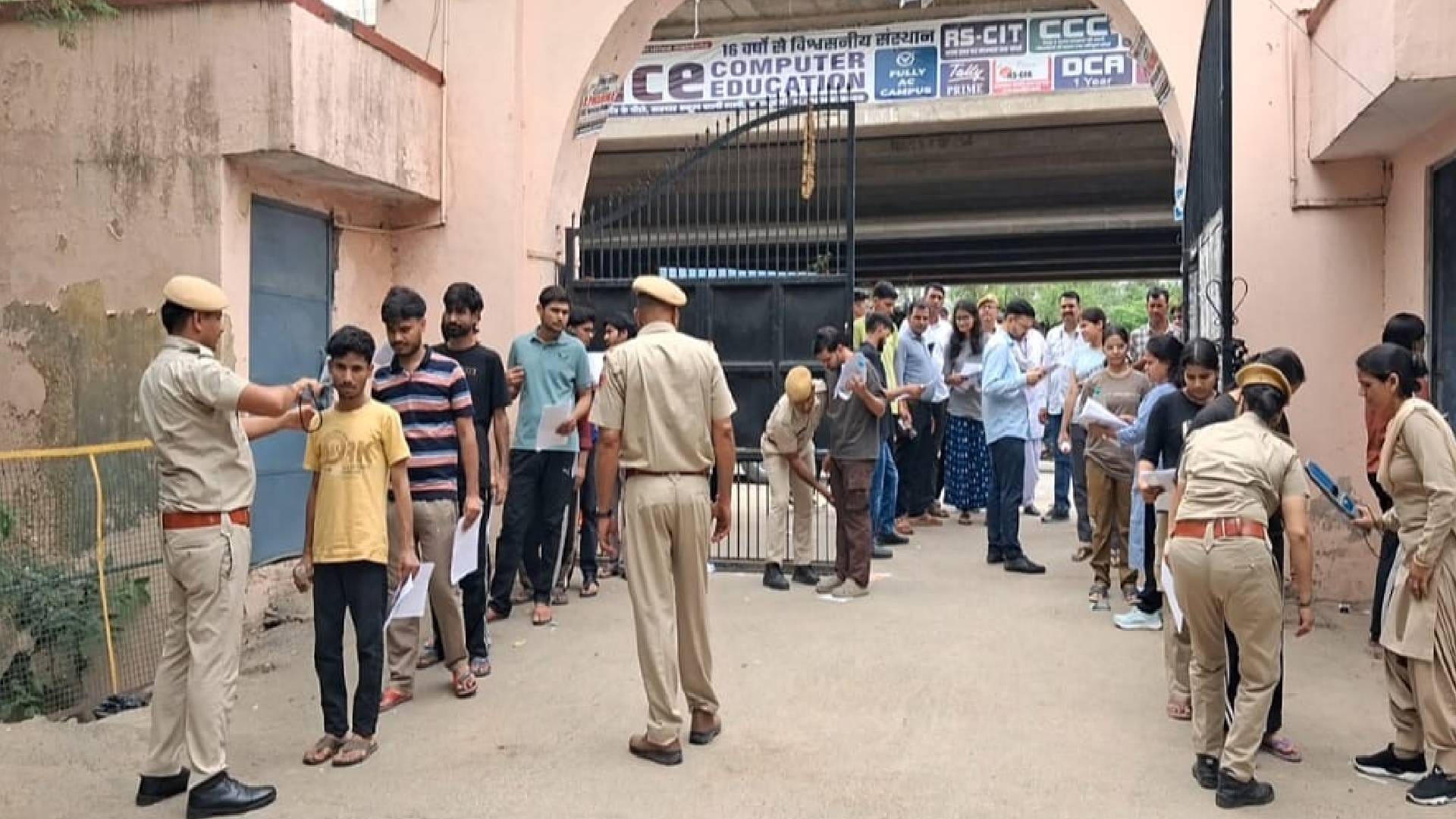 कोटपूतली के 19 परीक्षा केंद्रों पर कड़ी सुरक्षा व्यवस्था और प्रशासनिक निगरानी शुरू हुआ नीट री-एग्जाम