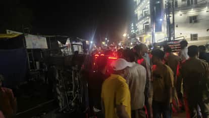 Piran Kaliyar Accident Uncontrolled Scorpio ploughs into crowd striking several people two in critical conditi