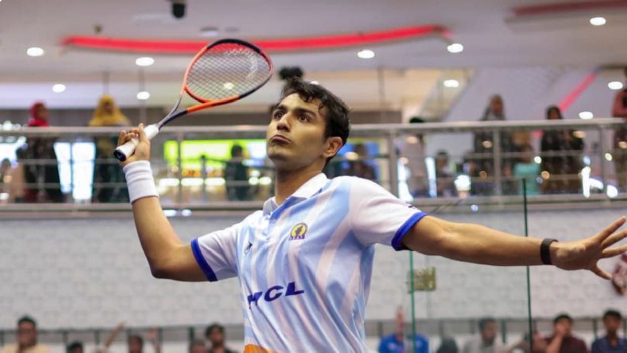 Abhay Singh and Velavan Senthilkumar pair clinches third successive Asian doubles squash title