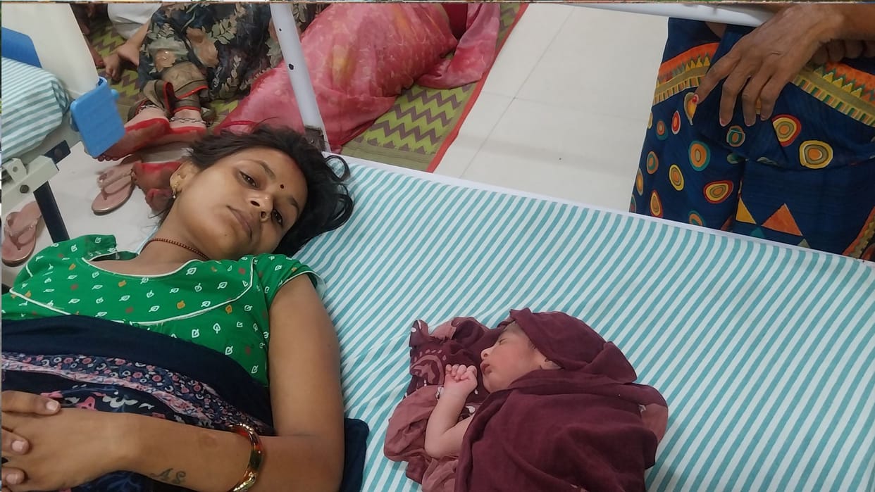 Roadways bus turns into an ambulance; pregnant woman goes into labor on moving bus and gives birth to a son