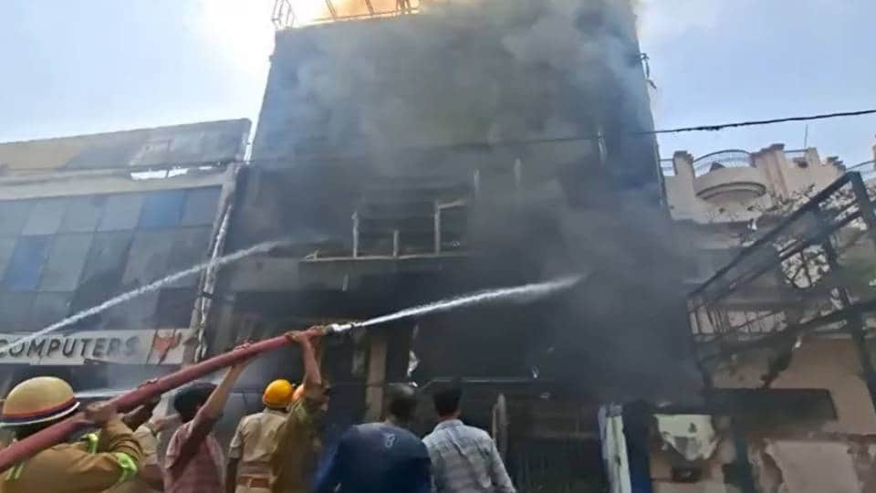 Lucknow coaching centre fire incident order to demolish building issued 10 years ago yet no action was taken