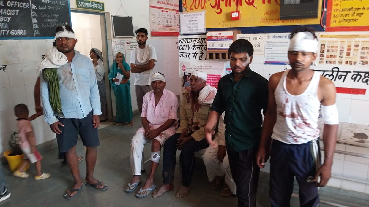 Baghpat: Wall Construction on Public Path Sparks Violent Clash, Nine Injured Including Woman