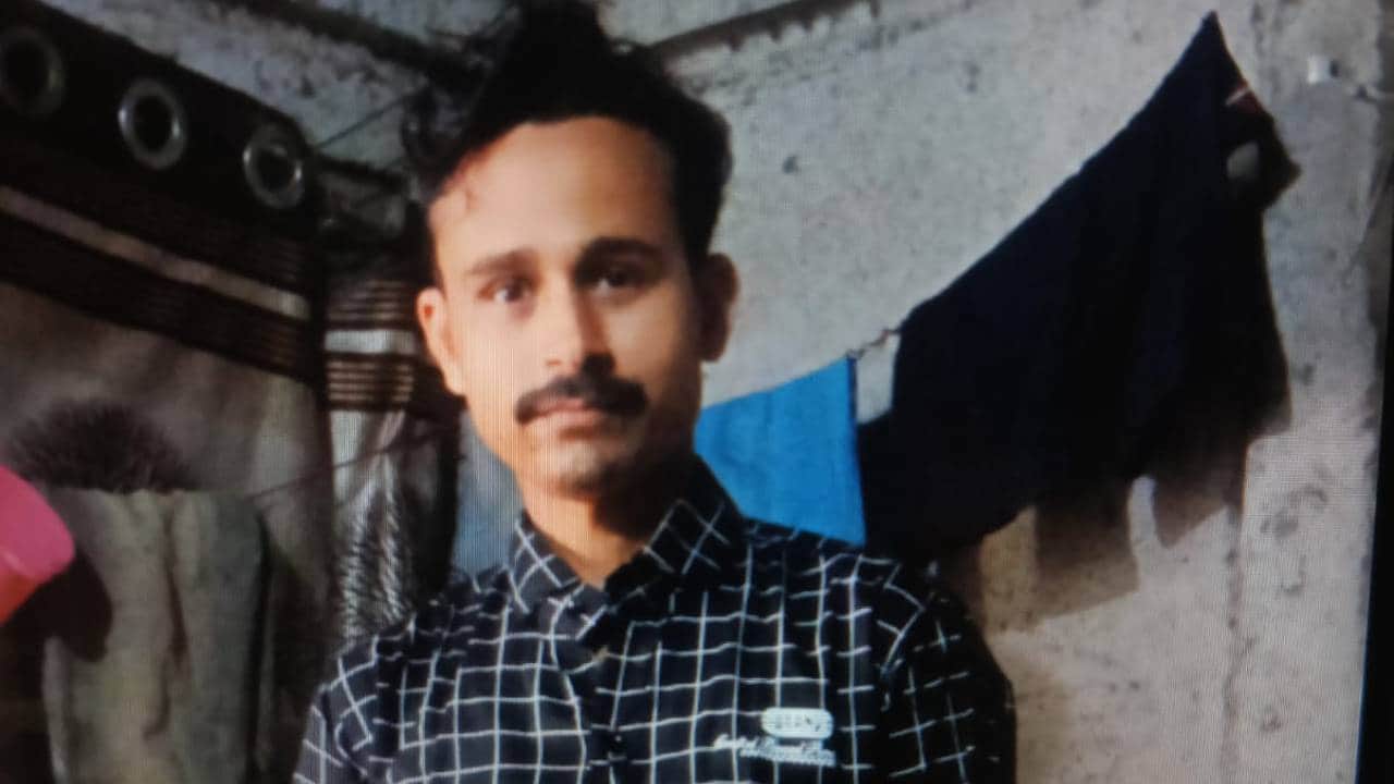 हादसे में मृतक युवक।