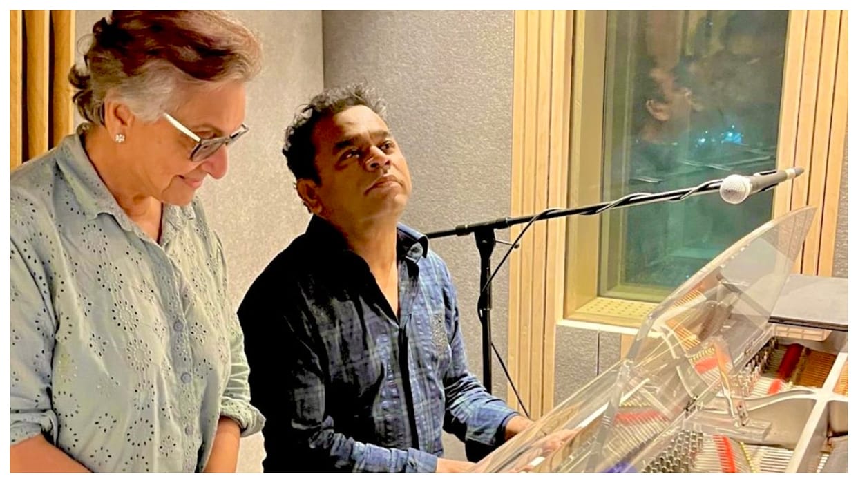 AR Rahman Records Song For Masoom The Next Generation Shekhar Kapur Shares Glimpse From Studio