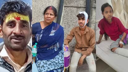 Bus rams into Tata Magic van carrying pilgrims on NH 9 driver killed and 13 injured ghaziabad