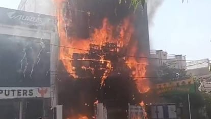Lucknow coaching centre fire Amar Ujala had warned those responsible through its campaign