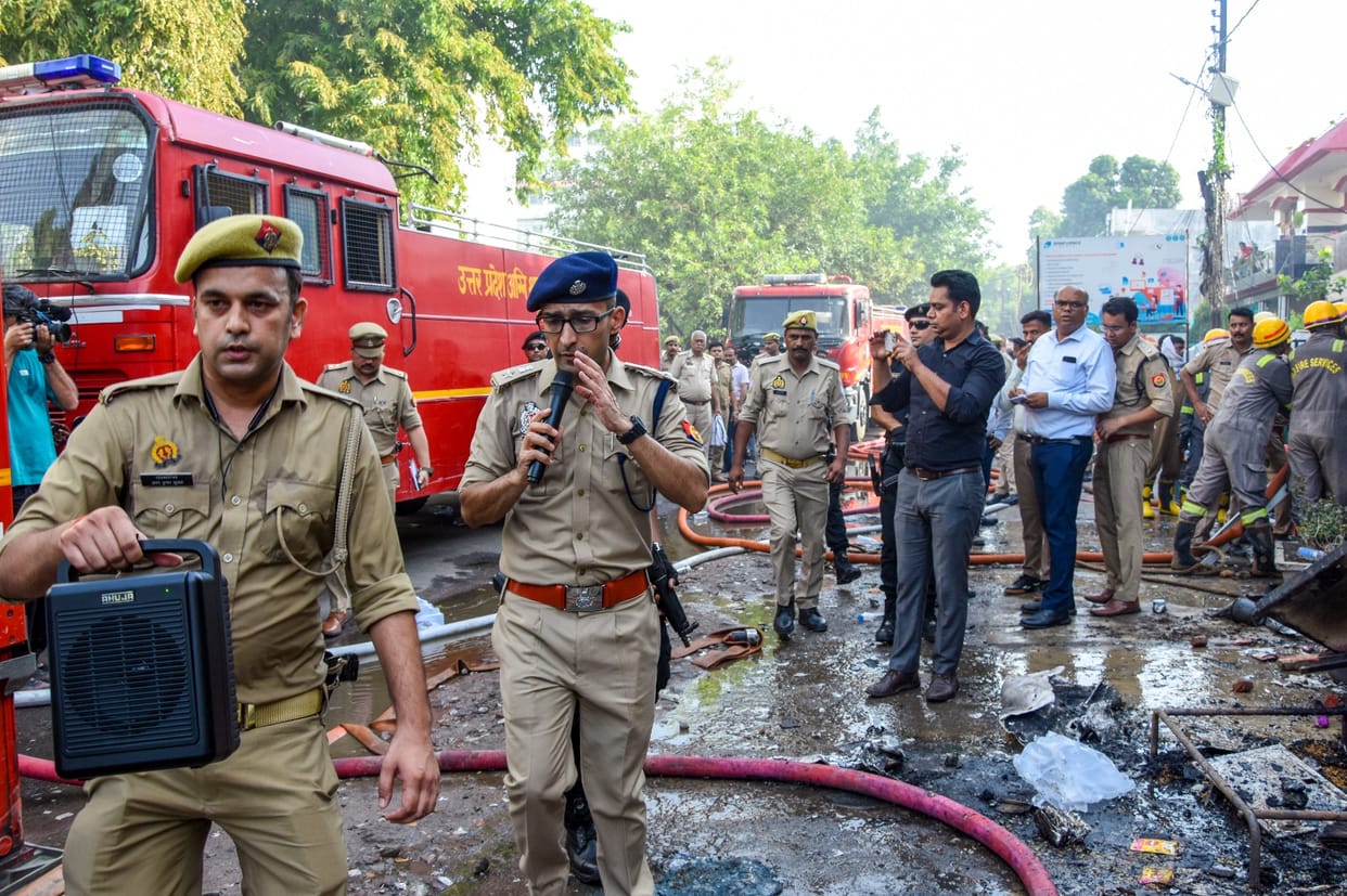 SIT probe into Lucknow coaching centre fire incident concluded action against guilty to follow soon