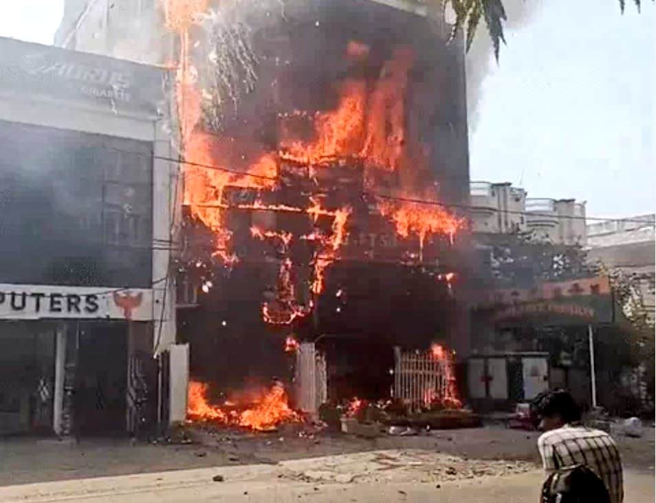 Lucknow coaching centRE tragedy Papa save me father moved to tears by son final plea