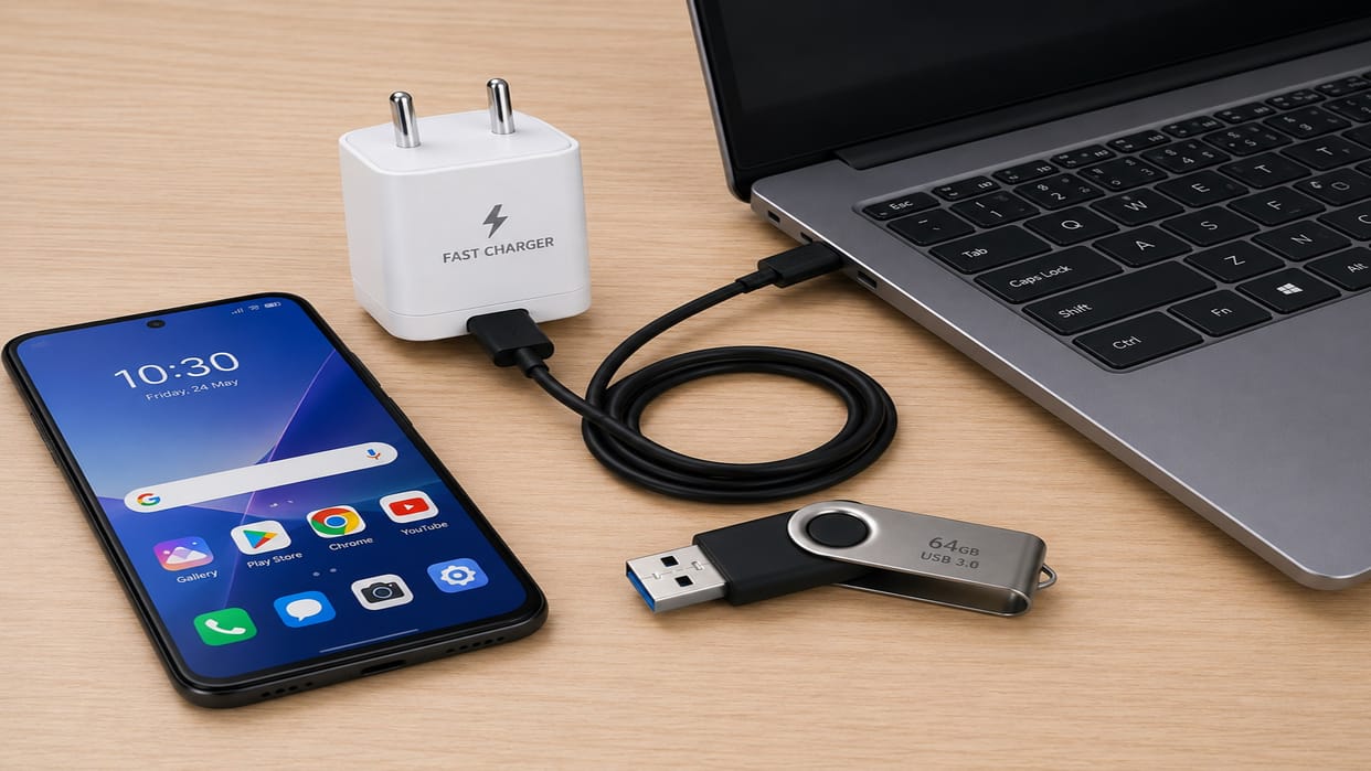 Chargers, laptops, and pen drives have become two to three times more expensive.