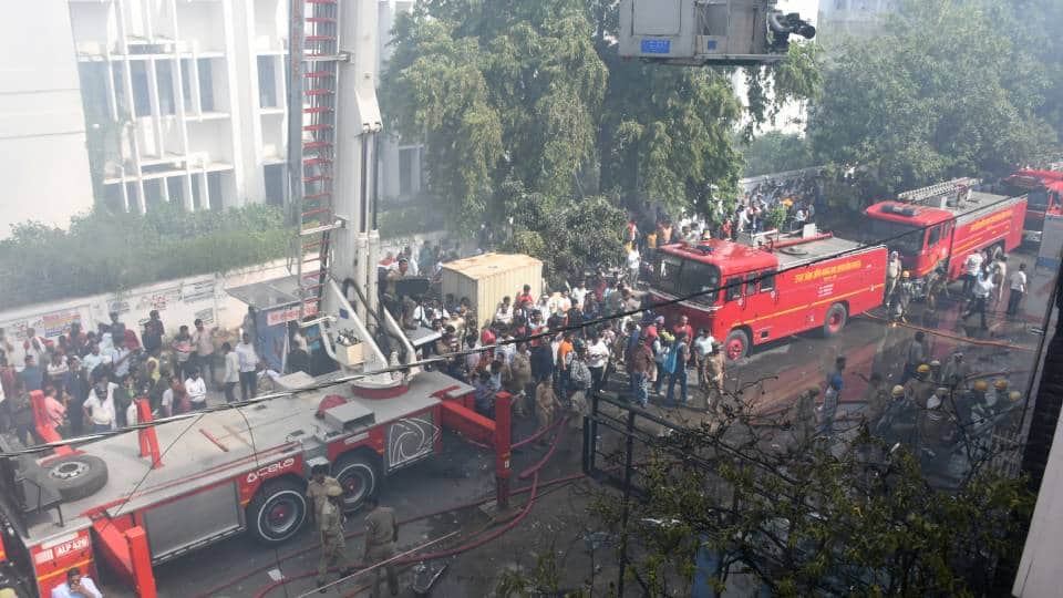 15 burned alive in Lucknow coaching centre fire screams stifled by smoke dreams turned to ash
