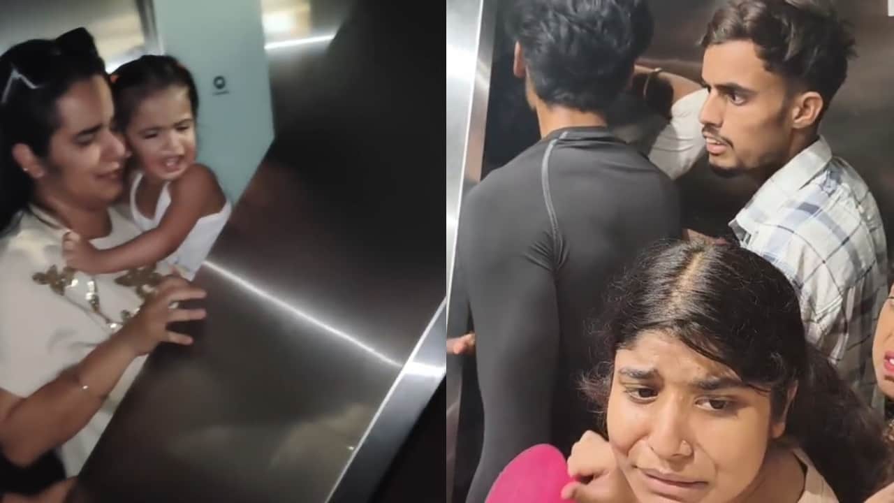 13 people trapped in lift of City center LA mall in bareilly