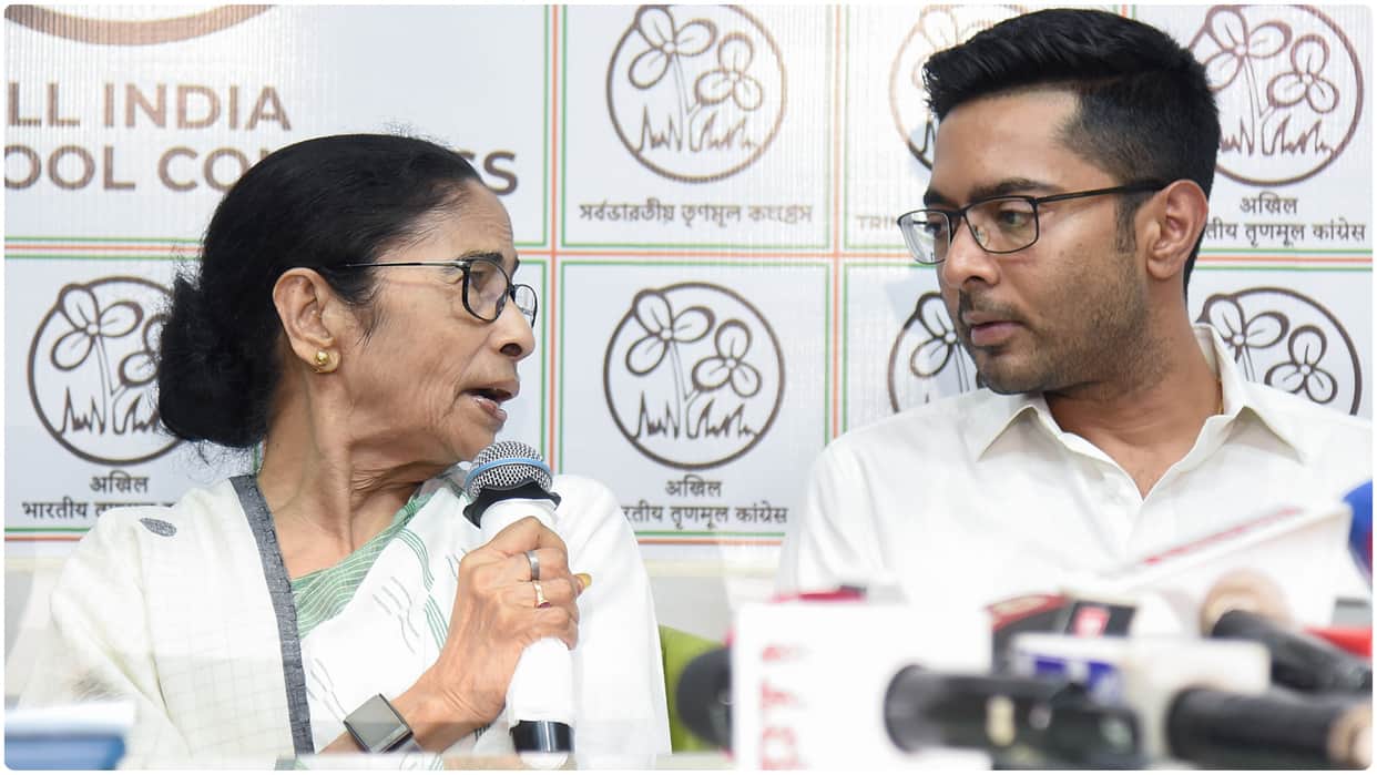 west bengal politics news mamata banerjee and abhishek banerjee