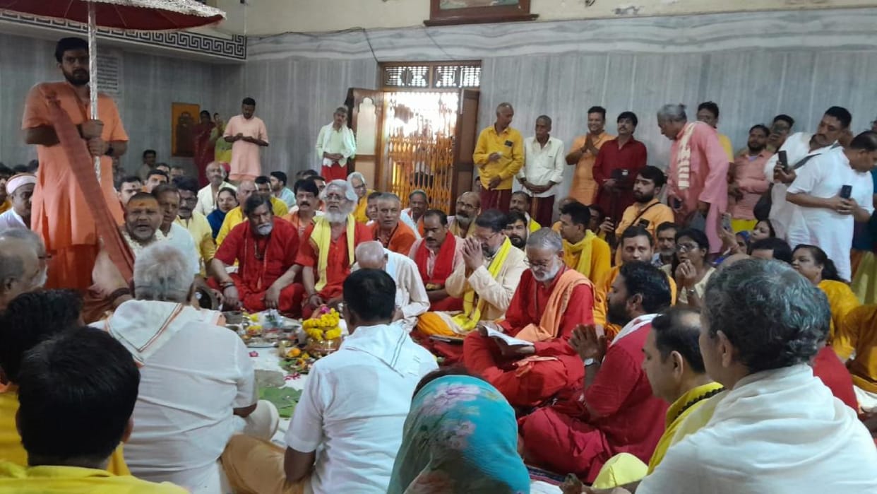 Pitambara Peeth: Swami Ji Maharaj's death anniversary observed