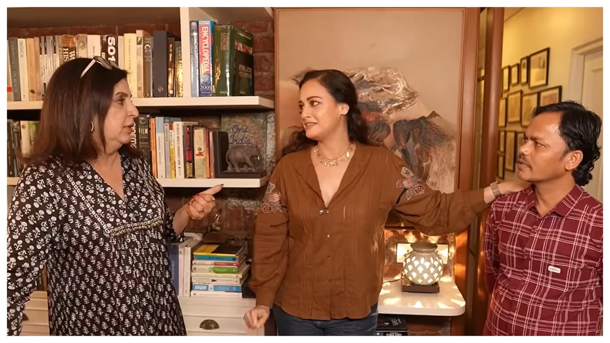 Dia Mirza Recalls Buying Her Mumbai Home At 19 From Tumko Na Bhool Paayenge Fees at farah khan show