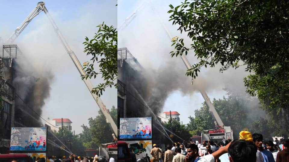 15 burned alive in Lucknow coaching centre fire screams stifled by smoke dreams turned to ash