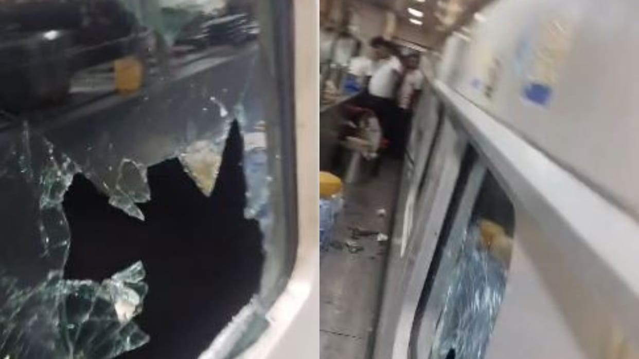 Vendors clashed at Pitambarpur railway station in Bareilly
