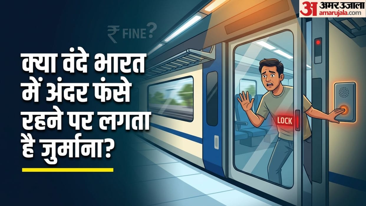 Locked Inside Vande Bharat Express: What to Do If Train Doors Close Unexpectedly and Penalty Rules Explained