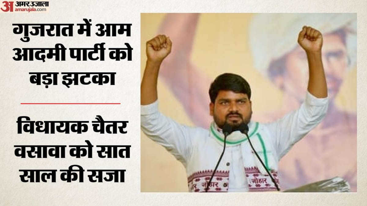 Gujarat: AAP विधायक चैतर वसावा समेत नौ दोषी करार, वन अधिकारियों से मारपीट मामले में मिली सात साल की सजा