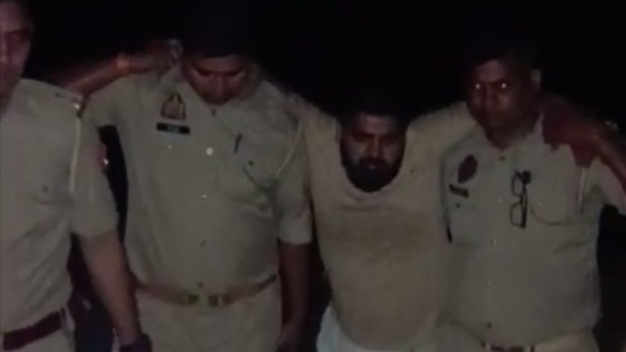 Police arrested cattle smuggler in encounter in Bareilly