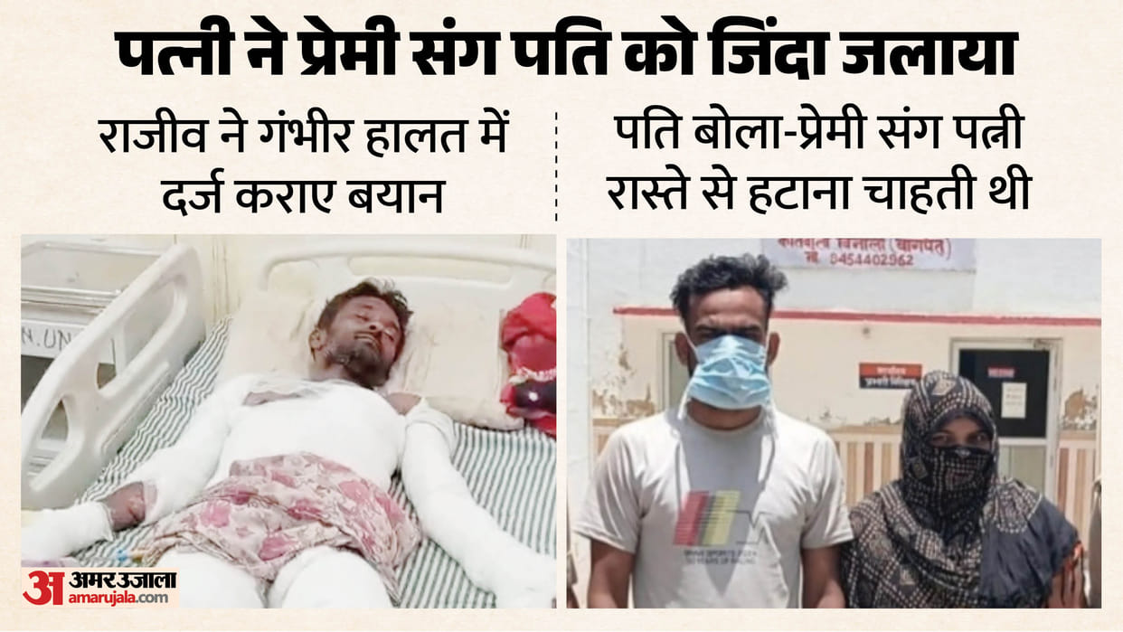 Rajiv Says wife wanted to get him out of the way in collusion with her lover in baghpat