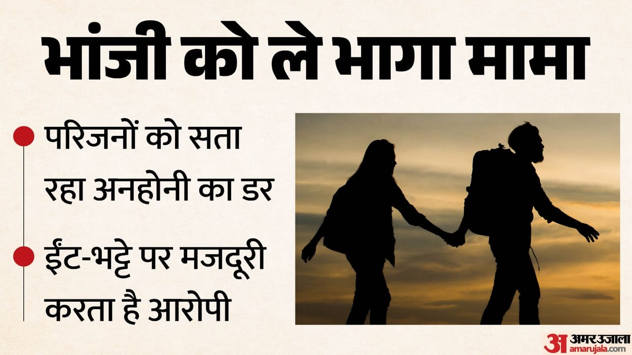 Maternal uncle runs off with niece Accused was staying at home of his brother in law s brother