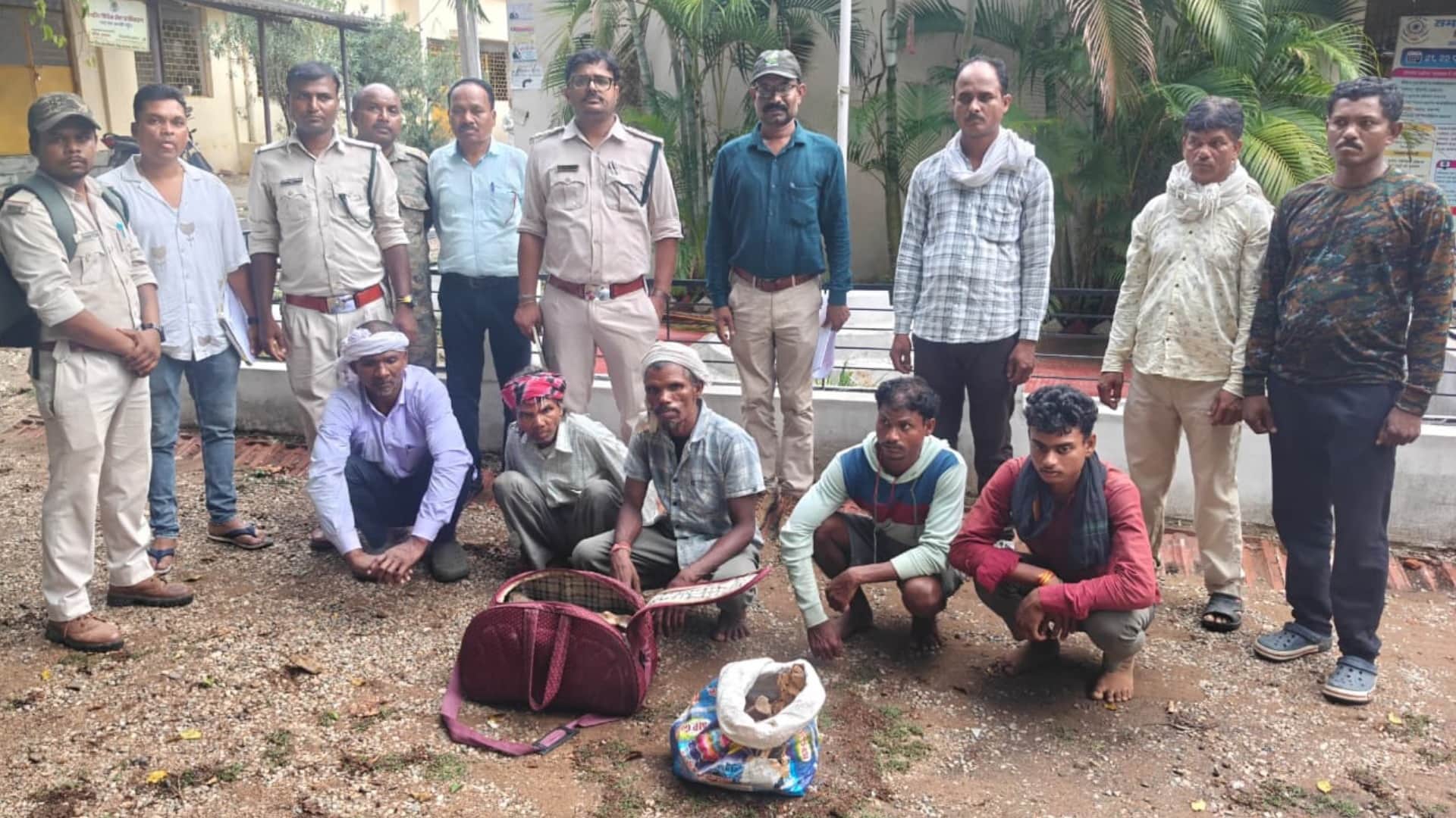 बालाघाट में पकड़े गए बाघ कंकाल बेचने वाले