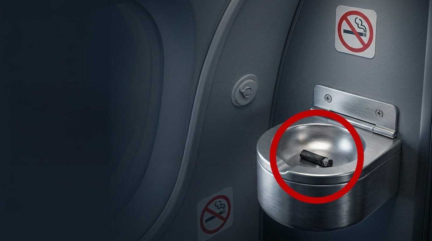 Flight Smoking Rules: You cannot smoke on a flight so why are there ashtrays plane mein kyo hote hain