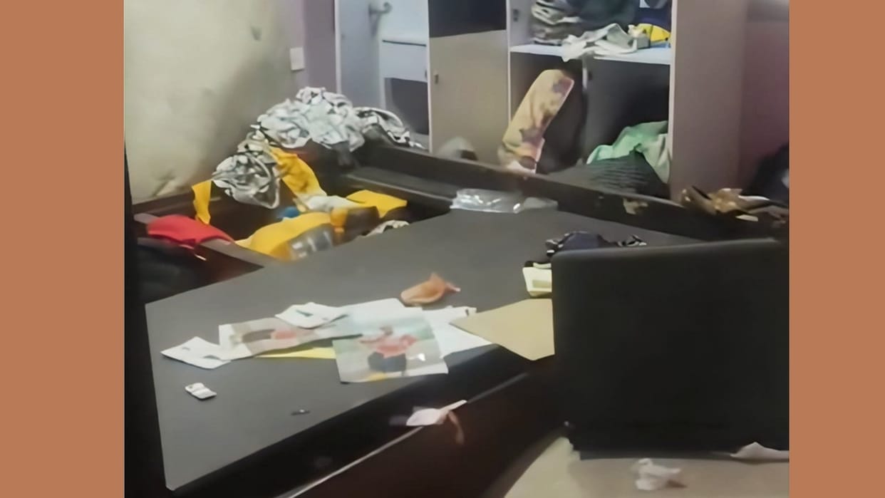 Thieves emboldened in Dharuhera: Woman and children trapped in a locked room
