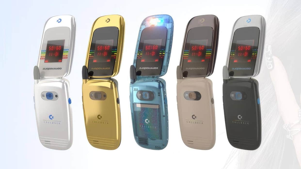 Commodore Callback 8020 Launched: Unique Flip Phone Runs Android Apps Without Being a Smartphone