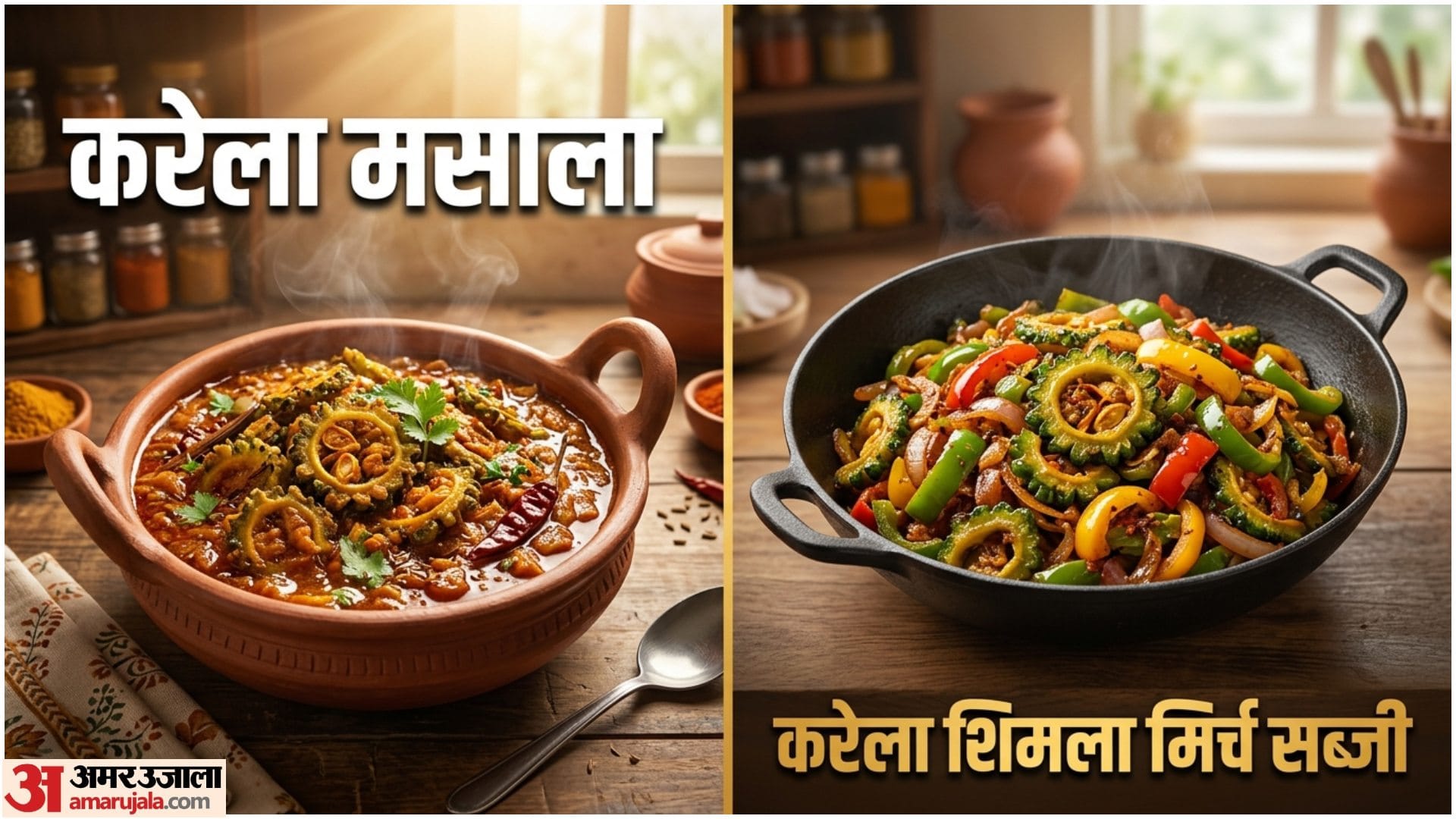 10 Tasty Karela Sabji Recipes in Hindi Bitter Gourd Recipes