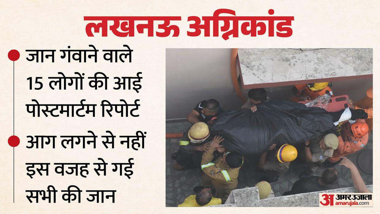 Lucknow fire tragedy: Postmortem report of all 15 deceased shocking, none died due to burn injuries