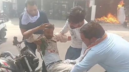Lucknow Fire update pain and anxiety of family members Screams shatter the silence of the post-mortem house