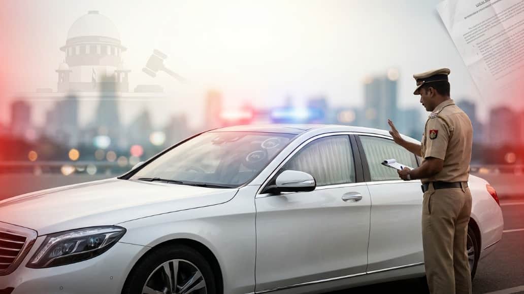 Car Rules: You Fined Even Factory-Fitted Curtains?
