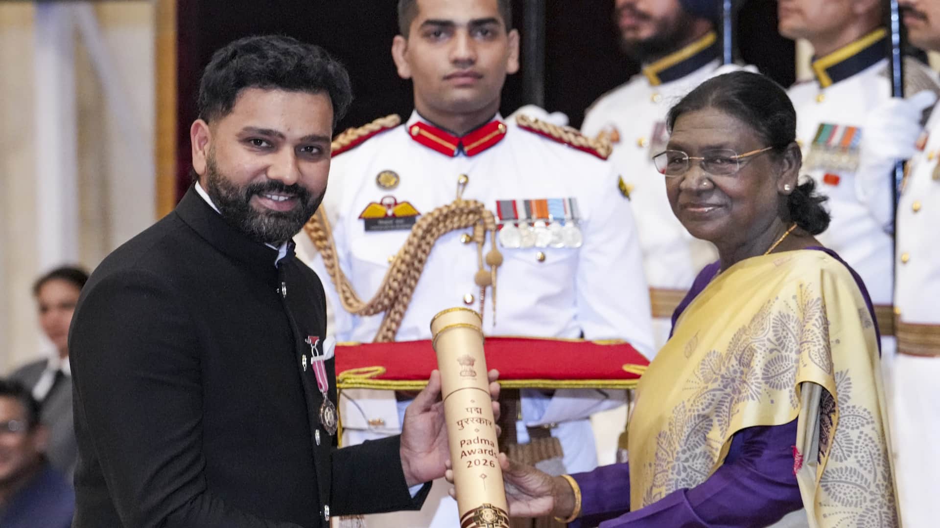 President Murmu conferred Padma Awards upon 65 personalities, including Alka Yagnik and Mammootty