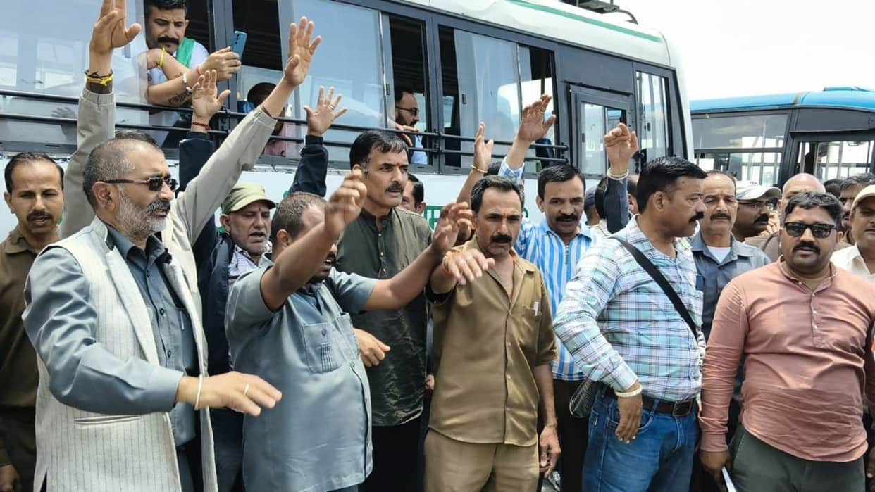 hrtc union strike himachal bus strike from 24 june night meeting fails