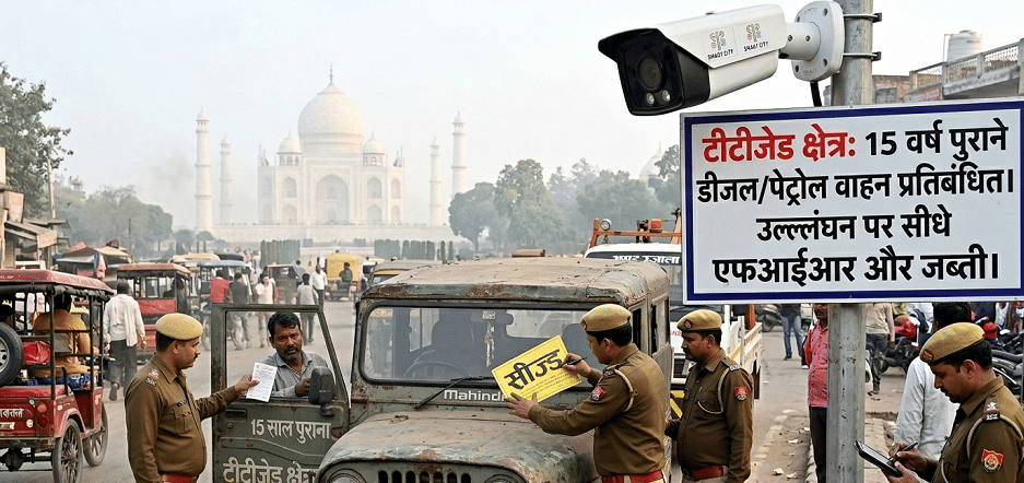 FIR for Running 15-Year-Old Vehicles in TTZ Smart Cameras to Track Violators