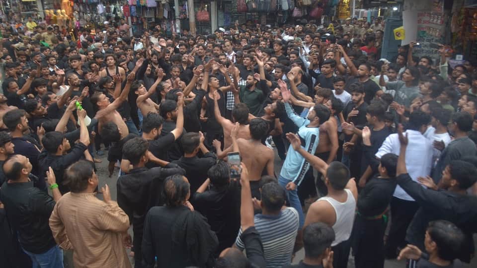 Resonates with Muharram Processions as Devotees Gather in Large Numbers