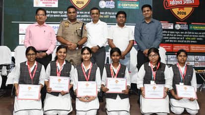 Meritorious students from all boards across both felicitated at Bhavishya Jyoti Award Ceremony in varanasi