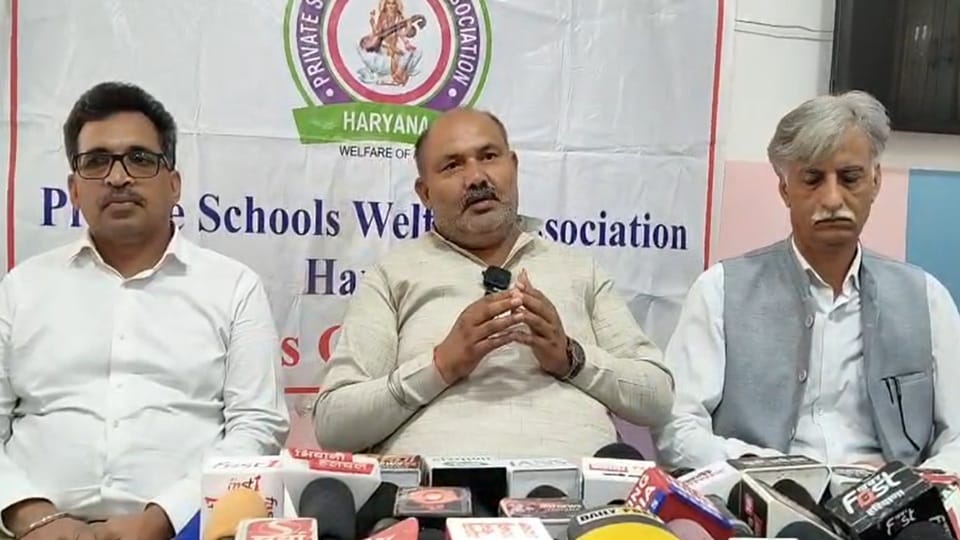 Private School Welfare Association issues warning illegal institutions in bhiwani risk similar to Lucknow fire