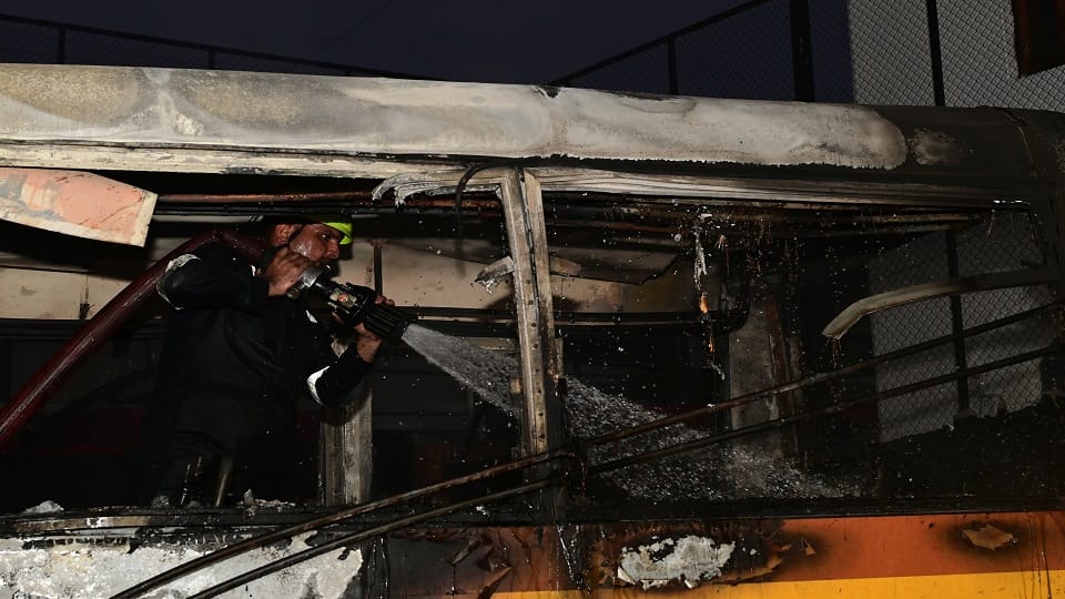 Massive fire breaks out at KVM School Haldwani
