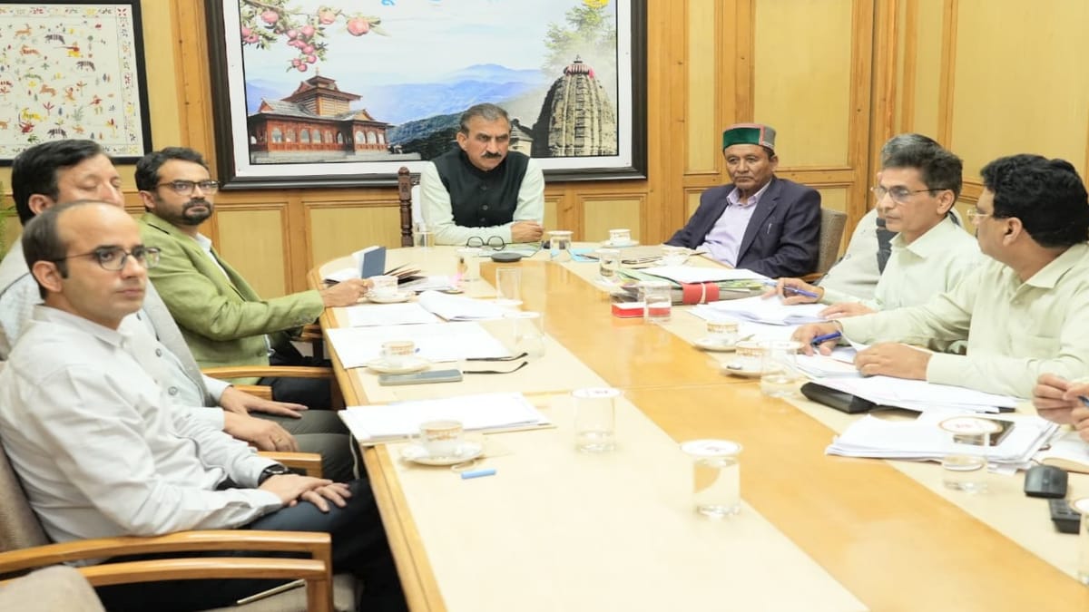 Himachal: सीएम सुक्खू बोले- वास्तविक समय निगरानी के लिए मुख्यमंत्री डैशबोर्ड पर लाए जाएंगे कार्यक्रम